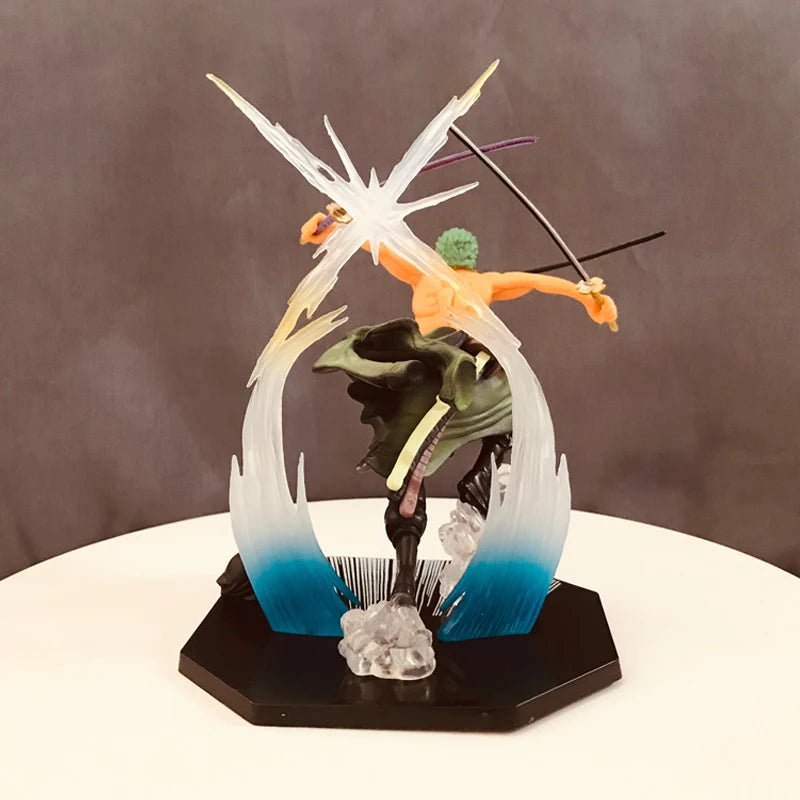 Figurines d'action One Piece Luffy, Portgas D. Ace et Roronoa Zoro - Tresors asiatiques