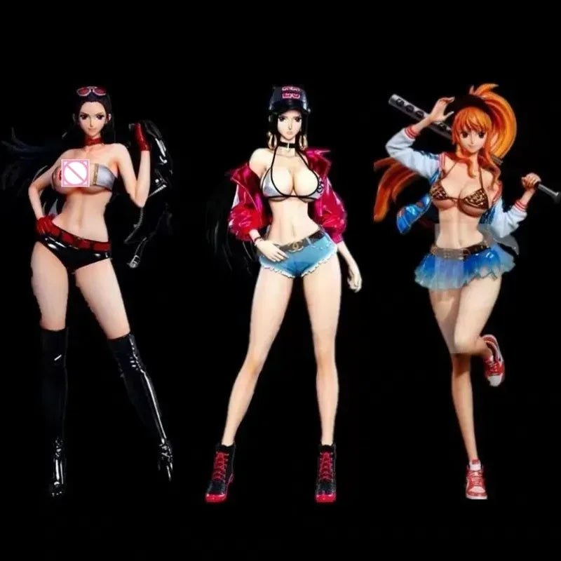 Figurines de Boa Hancock, Nico Robin et Nami - Tresors asiatiques