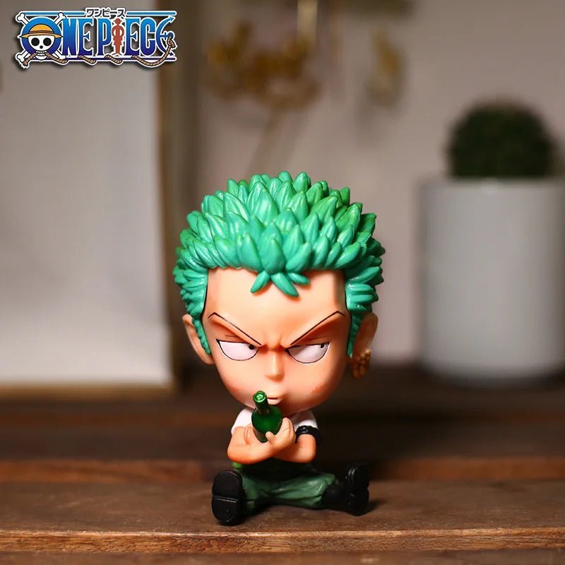 Figurines Luffy et Zoro de One Piece - Tresors asiatiques