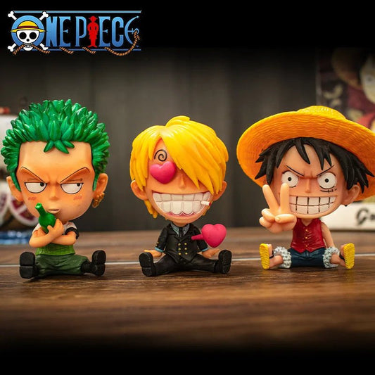 Figurines Luffy et Zoro de One Piece