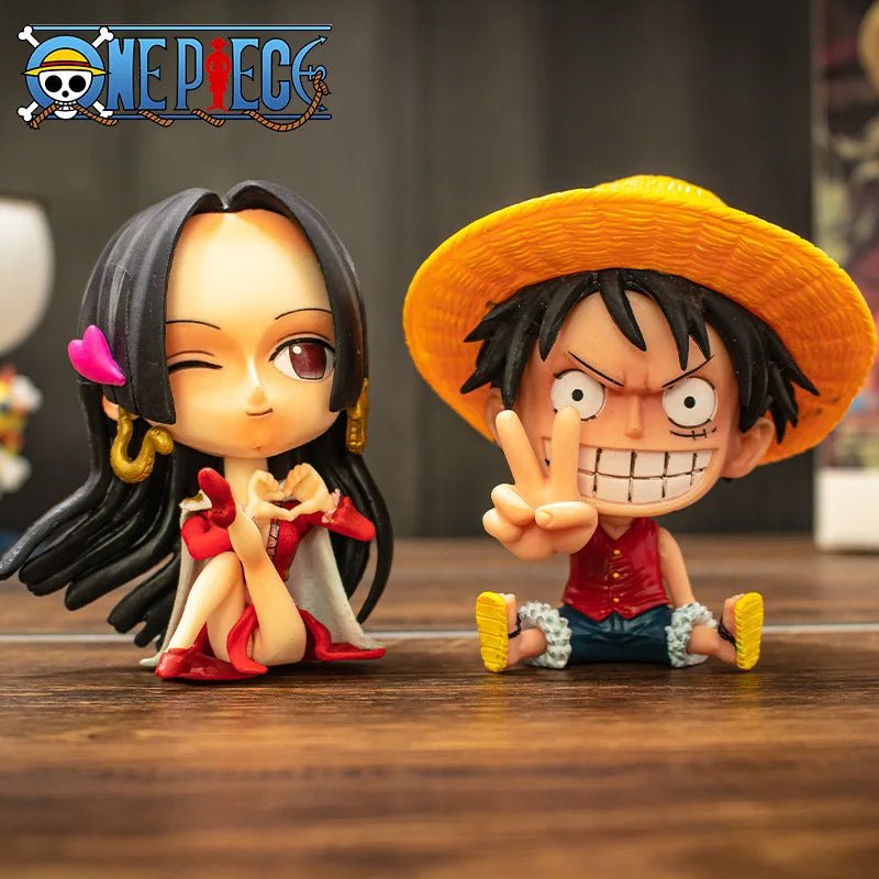 Figurines Luffy et Zoro de One Piece - Tresors asiatiques