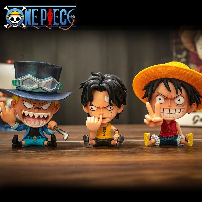 Figurines Luffy et Zoro de One Piece - Tresors asiatiques