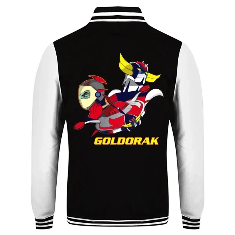 GOLDORAK : Veste Ample Décontractée pour Homme - Tresors asiatiques