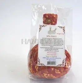 Grande boule de compresse thaïlandaise remplie d’herbes thérapeutiques - Tresors asiatiques