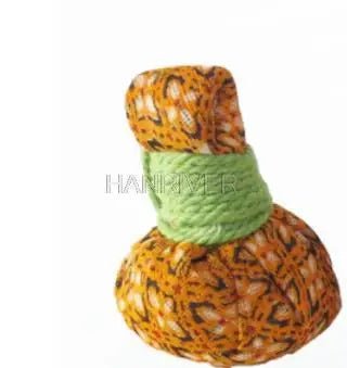 Grande boule de compresse thaïlandaise remplie d’herbes thérapeutiques - Tresors asiatiques