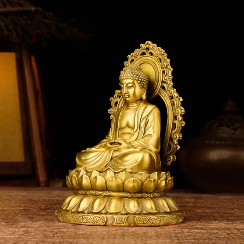 Grande statue décorative de Bouddha - Tresors asiatiques