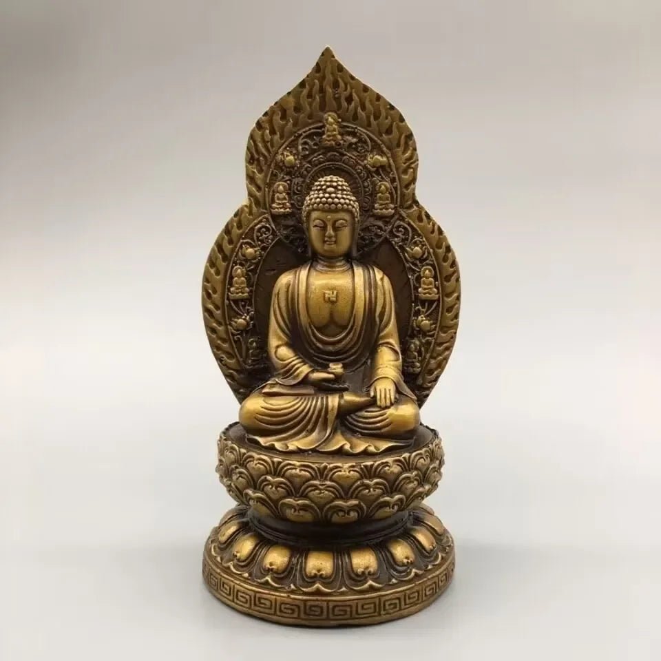 Grande statue décorative de Bouddha - Tresors asiatiques