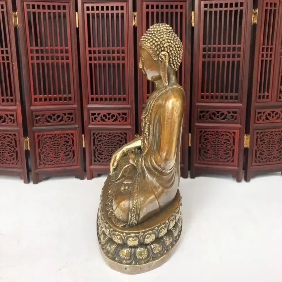 Grande statue décorative de Bouddha - Tresors asiatiques