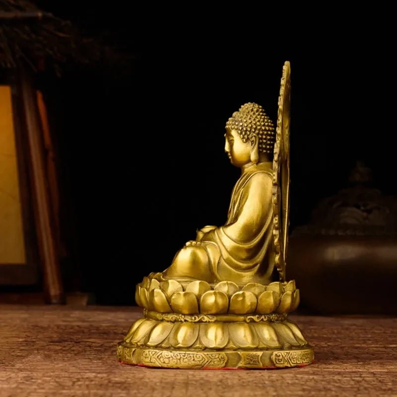 Grande statue décorative de Bouddha - Tresors asiatiques