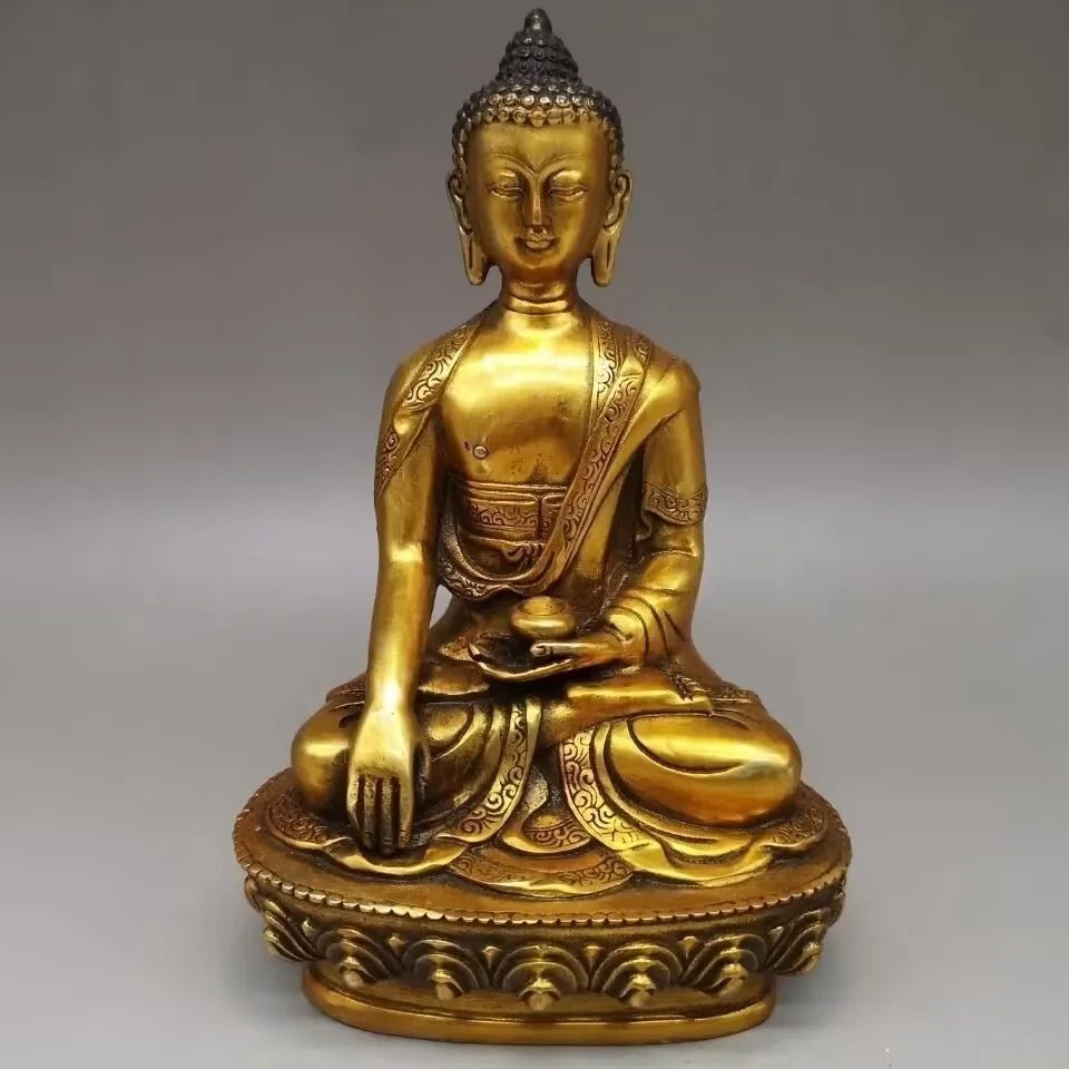 Grande statue décorative de Bouddha - Tresors asiatiques