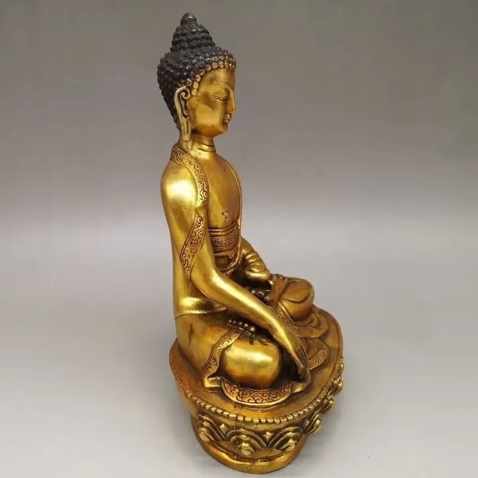 Grande statue décorative de Bouddha - Tresors asiatiques