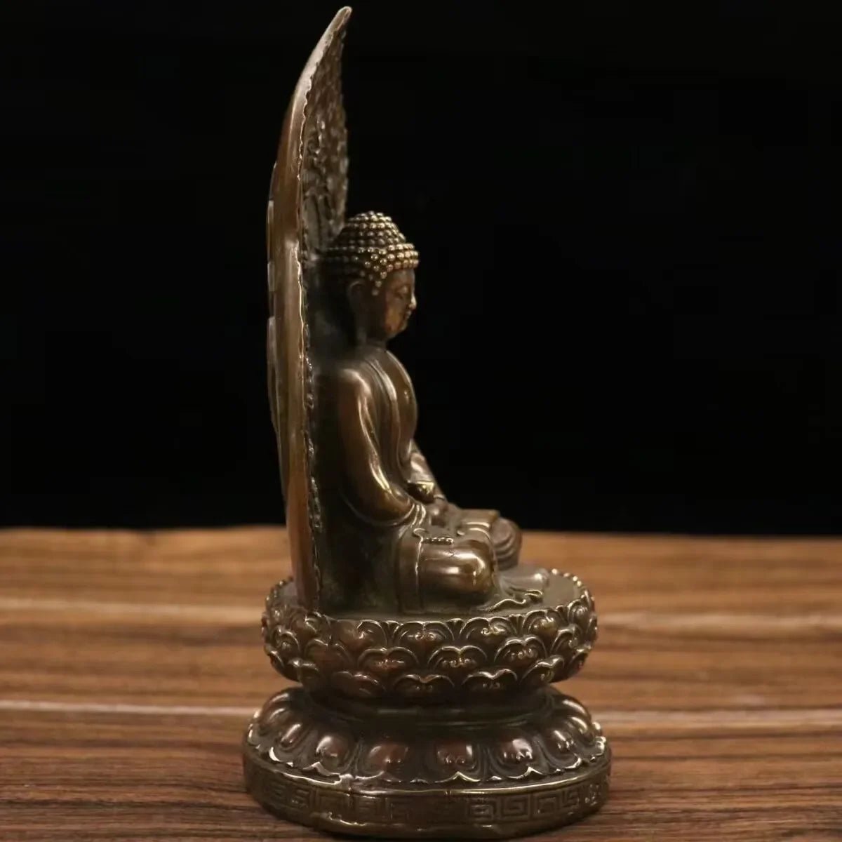 Grande statue décorative de Bouddha - Tresors asiatiques