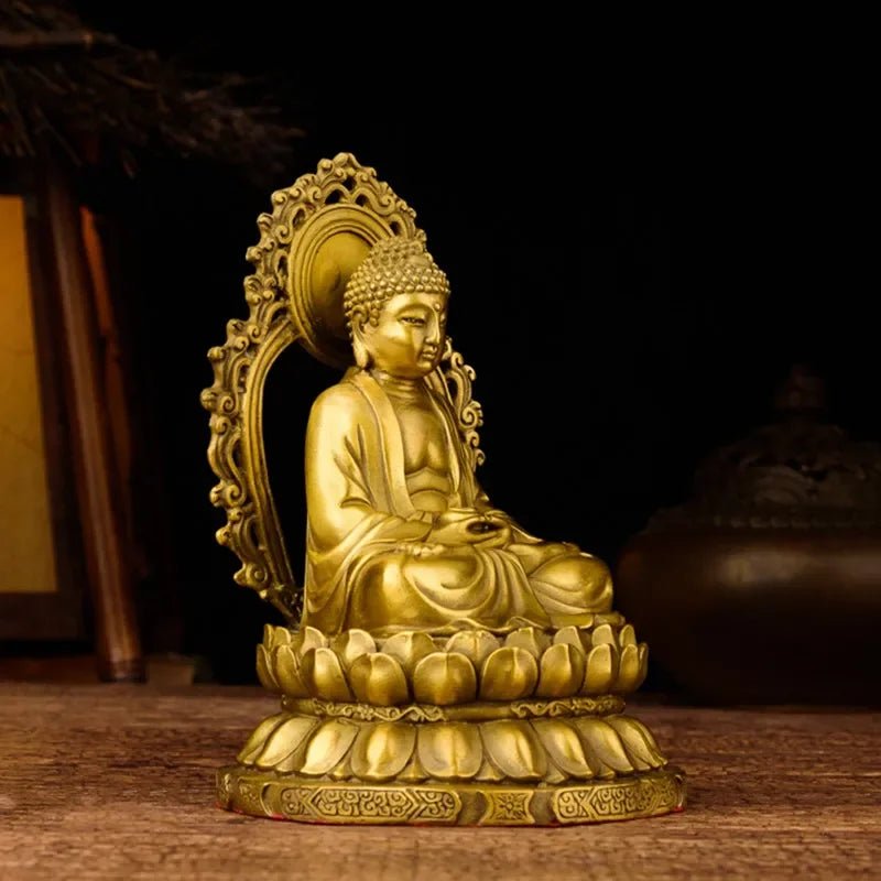 Grande statue décorative de Bouddha - Tresors asiatiques