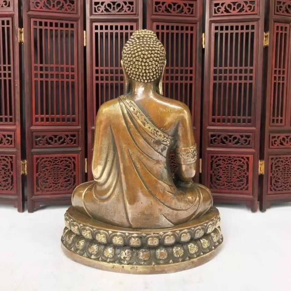 Grande statue décorative de Bouddha - Tresors asiatiques