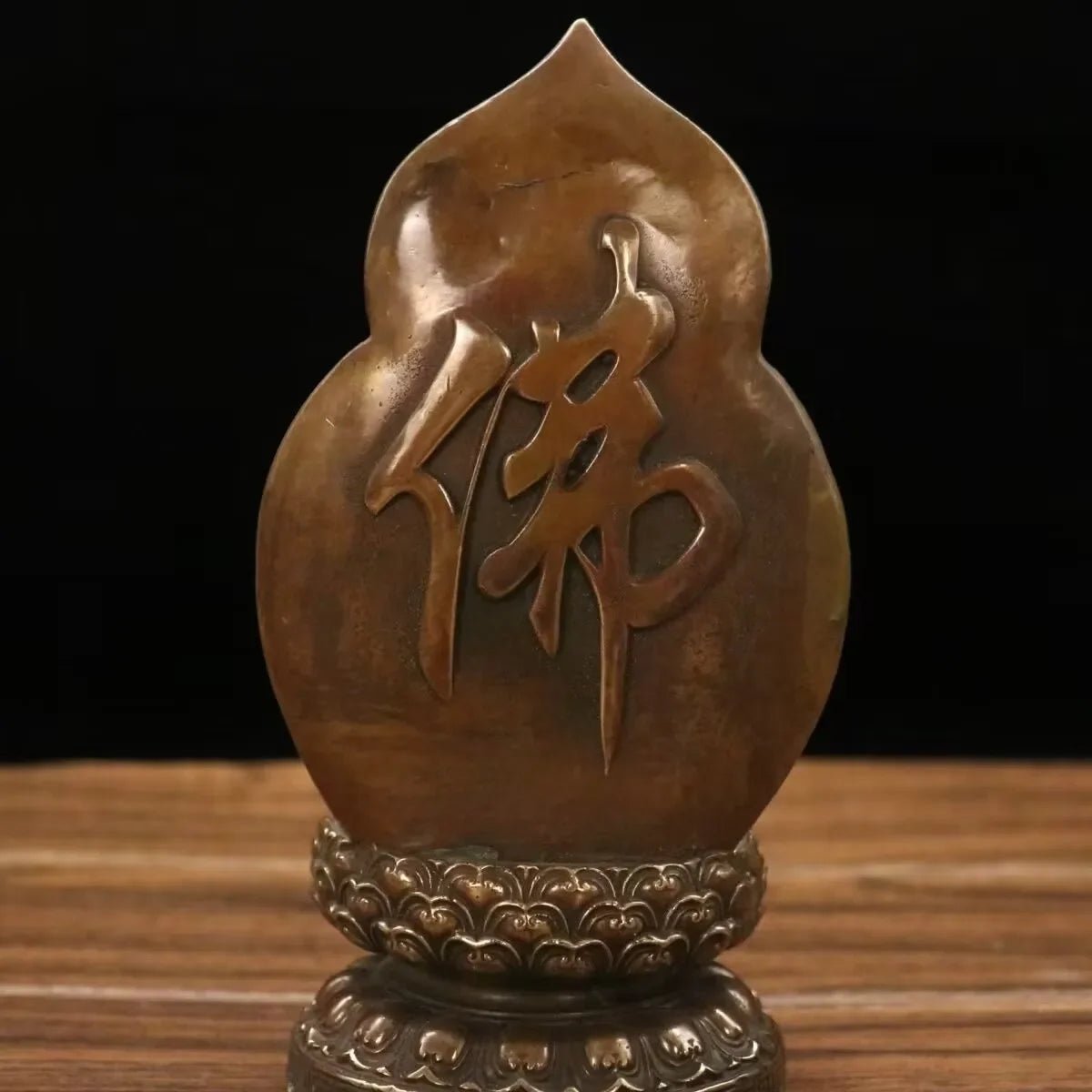 Grande statue décorative de Bouddha - Tresors asiatiques