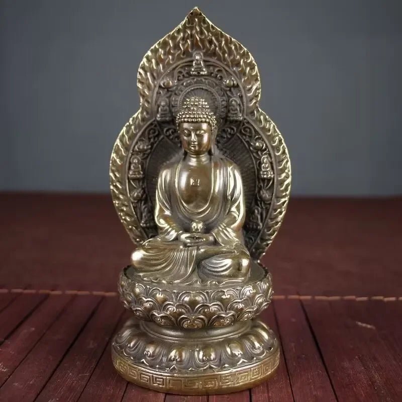 Grande statue décorative de Bouddha - Tresors asiatiques
