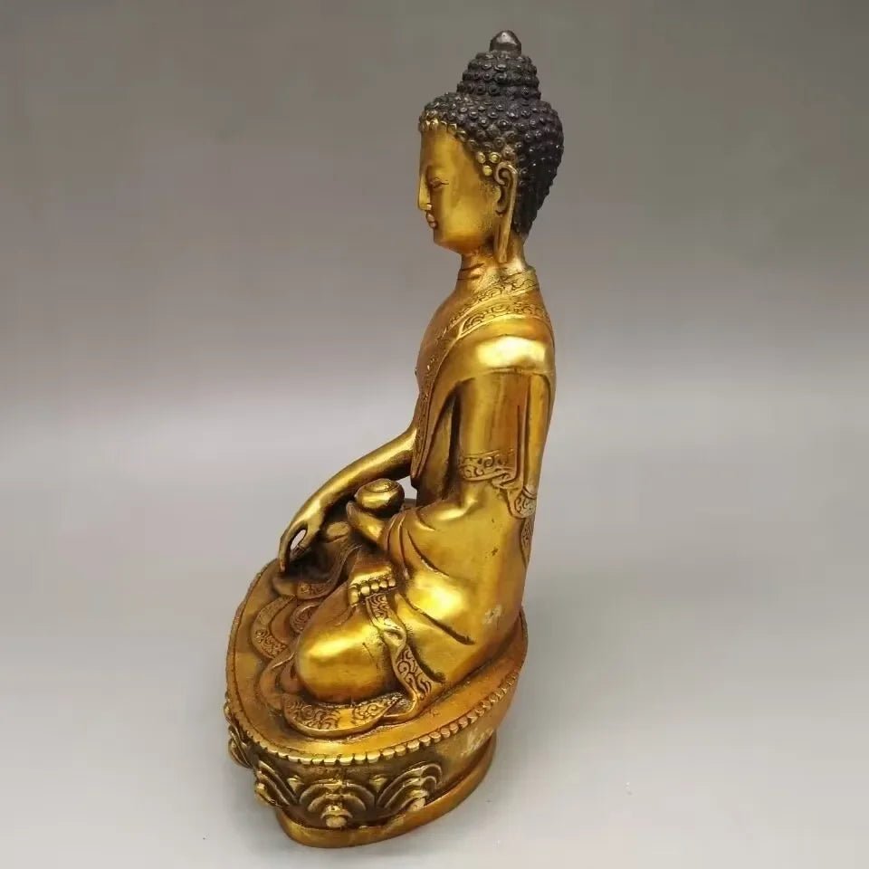 Grande statue décorative de Bouddha - Tresors asiatiques