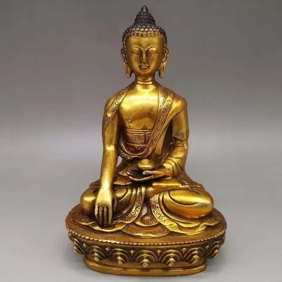 Grande statue décorative de Bouddha - Tresors asiatiques
