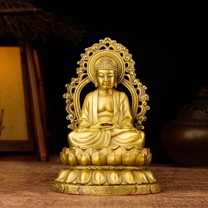 Grande statue décorative de Bouddha - Tresors asiatiques