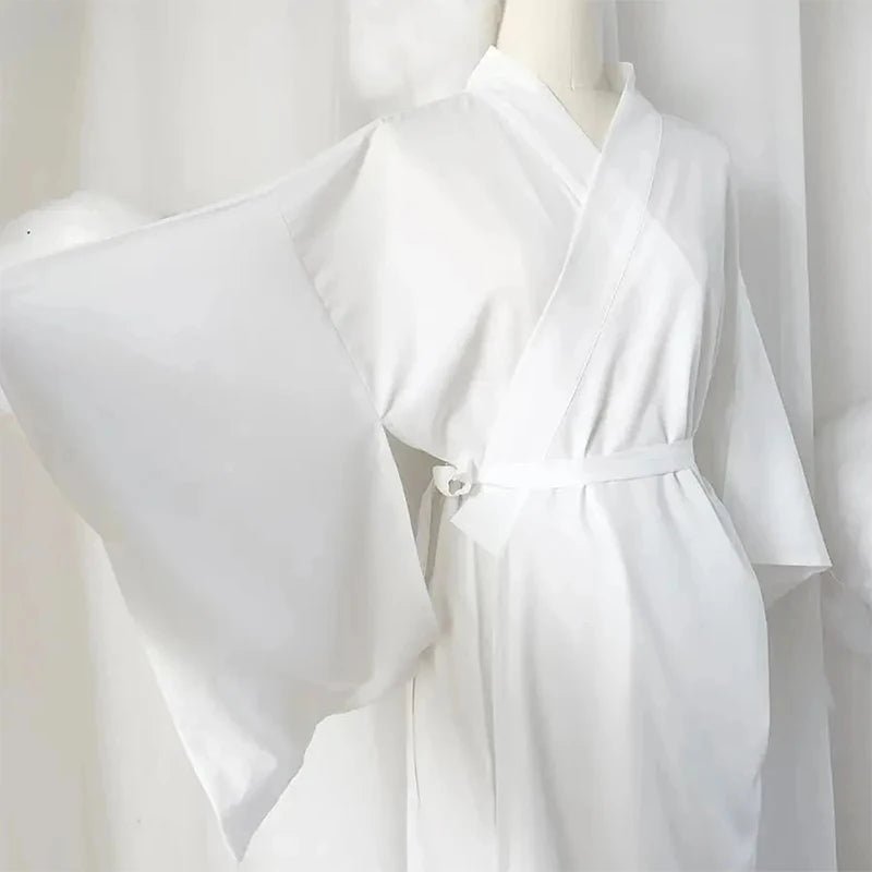 Juban blanc pour kimono traditionnel japonais - Tresors asiatiques