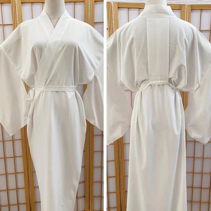 Juban blanc pour kimono traditionnel japonais - Tresors asiatiques