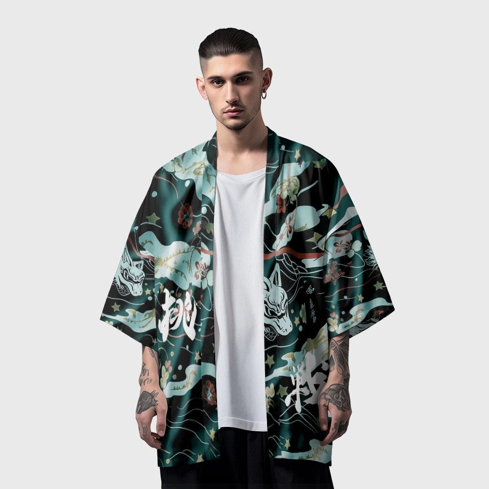 Kimono cardigan Haori estival - Tresors asiatiques