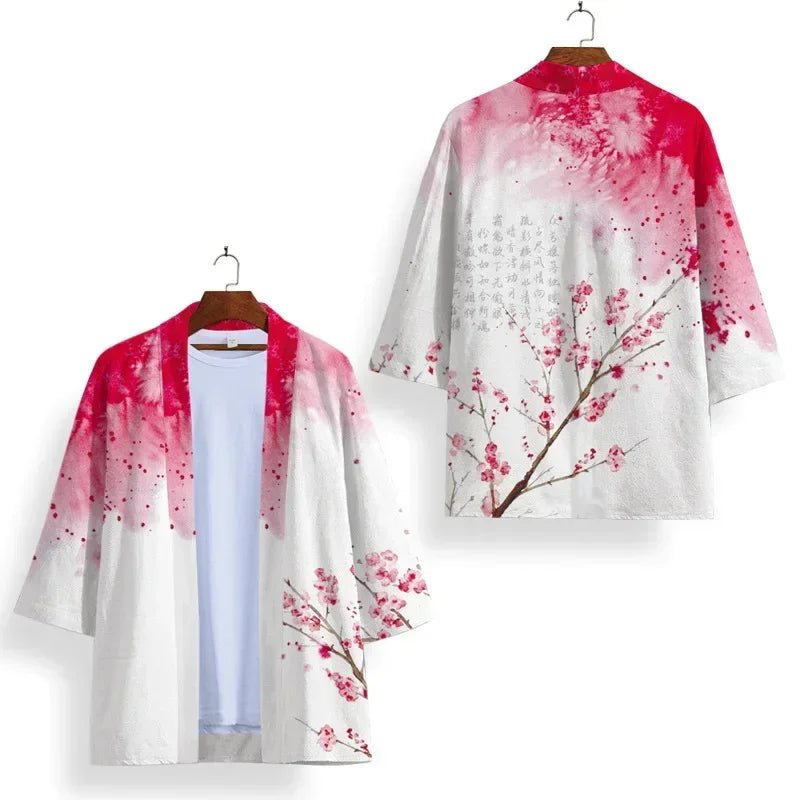 Kimono de samouraï Haori pour hommes et femmes - Tresors asiatiques