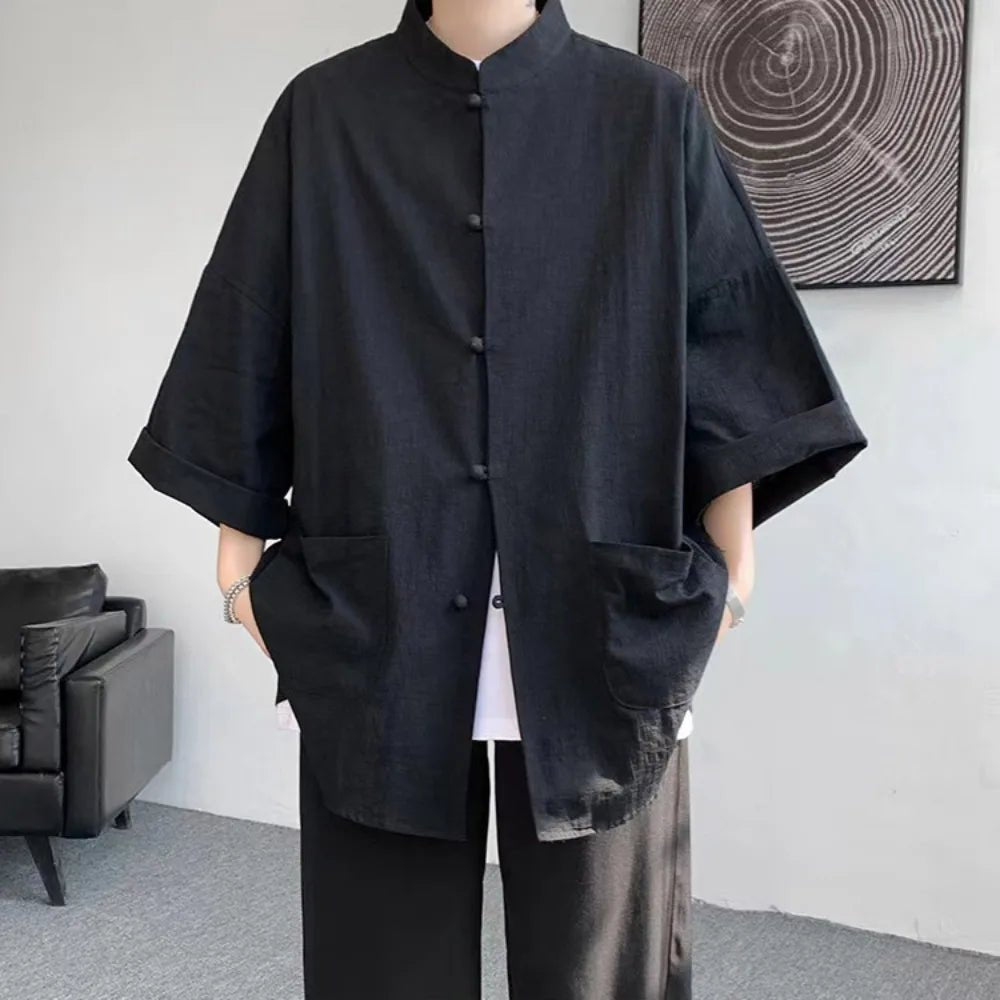 Kimono d'été respirant pour hommes - Tresors asiatiques