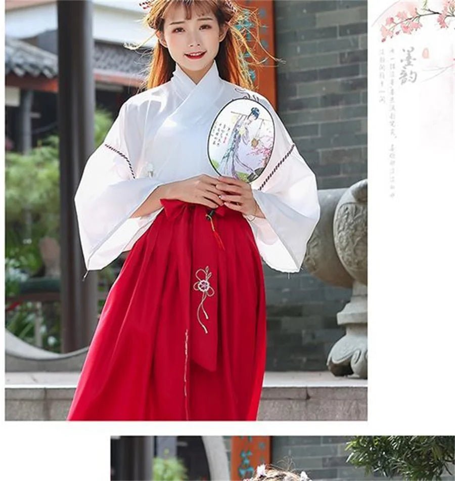 Kimono japonais avec jupe pour femmes - Tresors asiatiques
