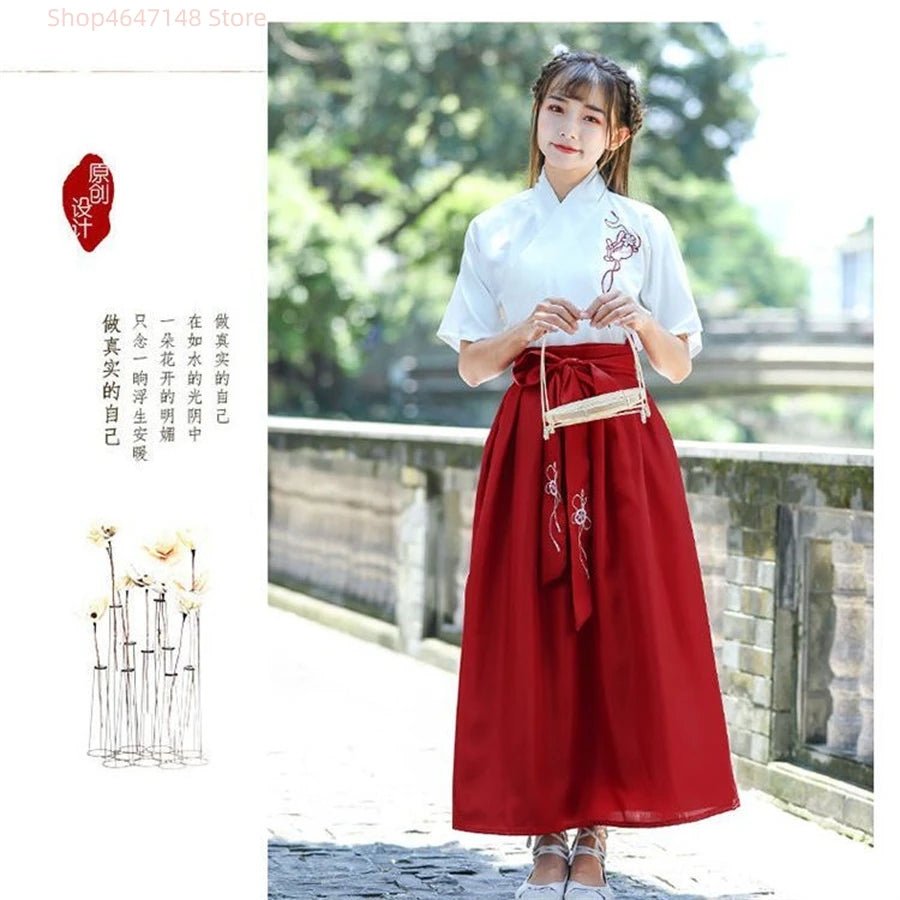 Kimono japonais avec jupe pour femmes - Tresors asiatiques