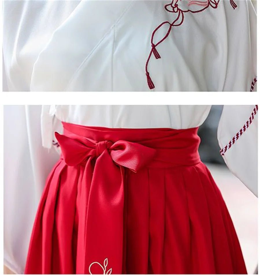 Kimono japonais avec jupe pour femmes - Tresors asiatiques