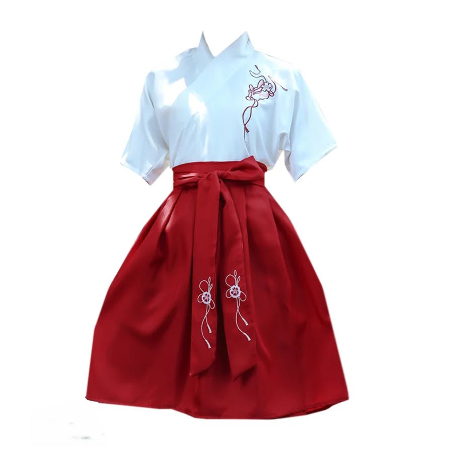 Kimono japonais avec jupe pour femmes - Tresors asiatiques