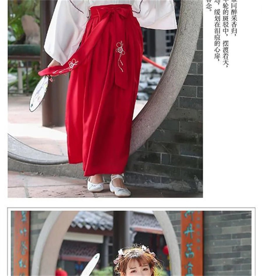 Kimono japonais avec jupe pour femmes - Tresors asiatiques