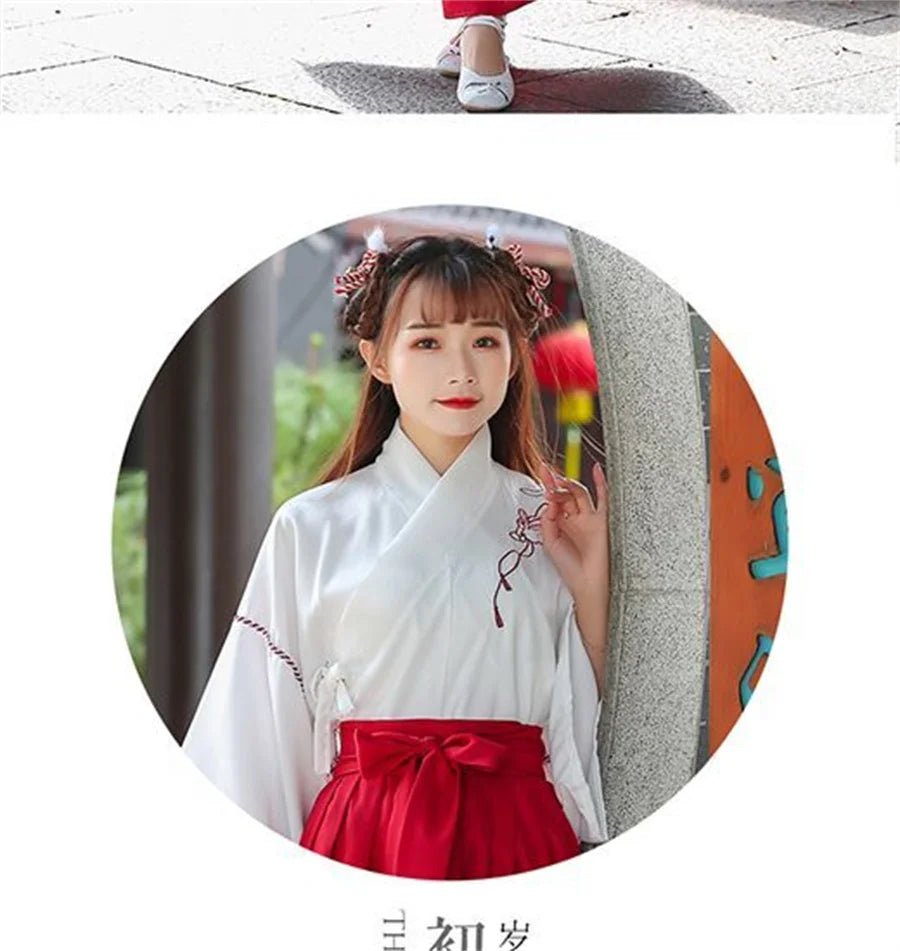 Kimono japonais avec jupe pour femmes - Tresors asiatiques
