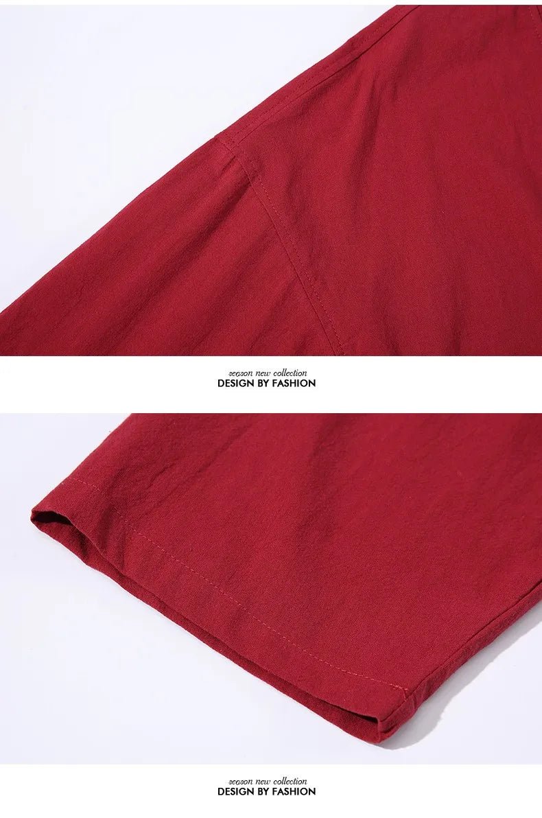 Kimono japonais de couleur unie pour hommes - Tresors asiatiques