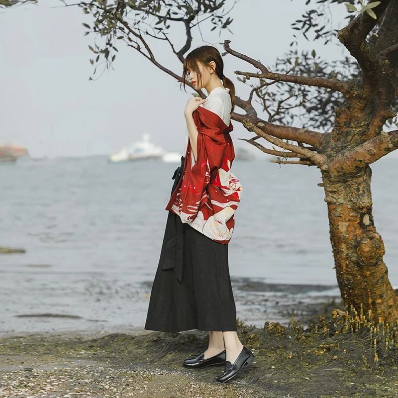 Kimono japonais d’été élégant pour femmes - Tresors asiatiques