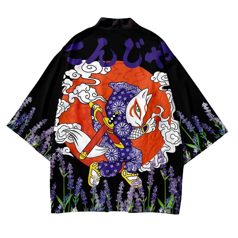 Kimono japonais d’été élégant pour femmes - Tresors asiatiques