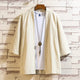 Kimono japonais en coton et lin - Tresors asiatiques