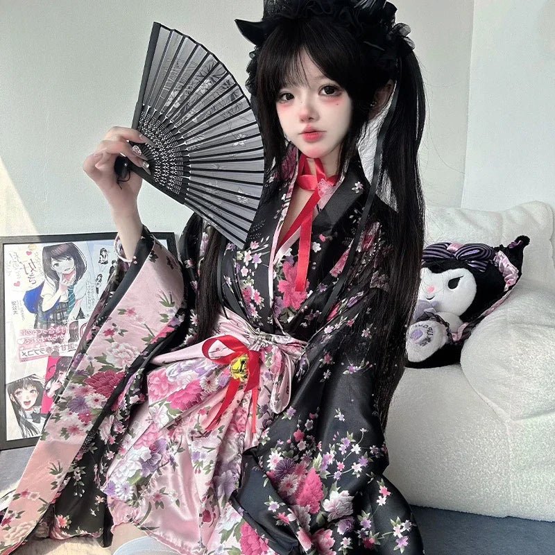 Kimono japonais kawaii 5 pièces - Tresors asiatiques