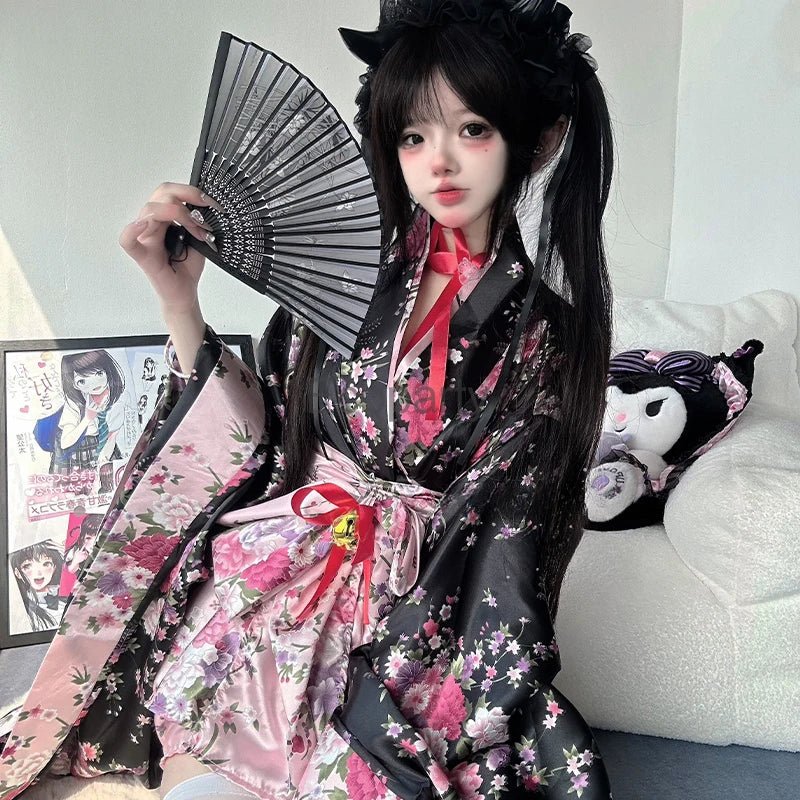 Kimono japonais kawaii 5 pièces - Tresors asiatiques