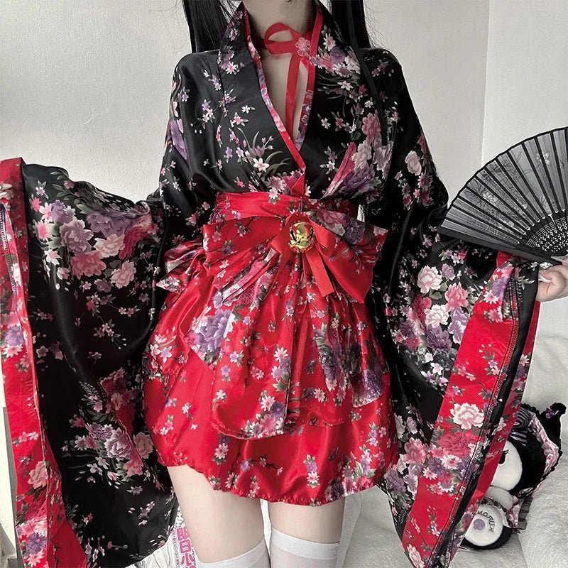 Kimono japonais kawaii 5 pièces - Tresors asiatiques