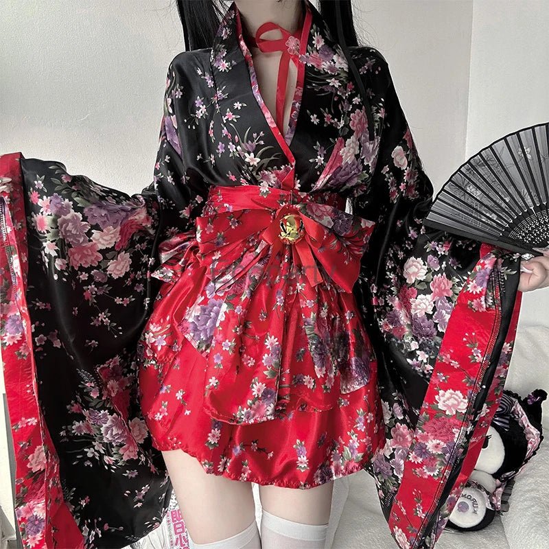Kimono japonais kawaii 5 pièces - Tresors asiatiques