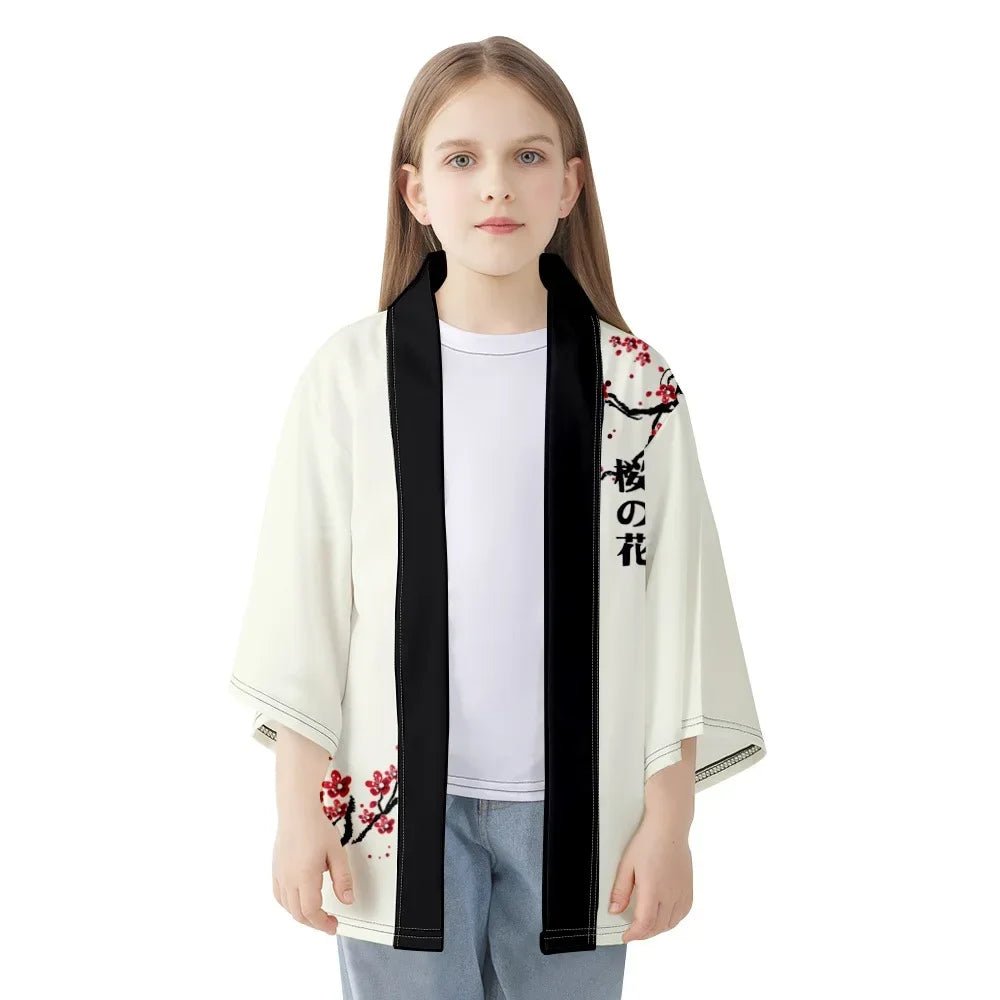 Kimono japonais Miori imprimé pour hommes et femmes - Tresors asiatiques