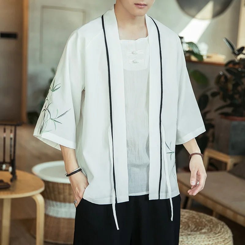 Kimono japonais traditionnel pour hommes - Tresors asiatiques