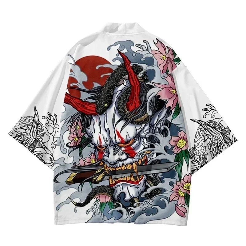 Kimono samouraï traditionnel unisexe - Tresors asiatiques