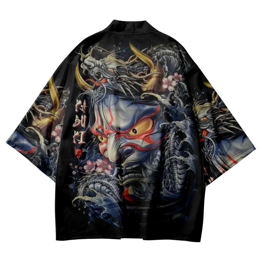 Kimono samouraï traditionnel unisexe - Tresors asiatiques