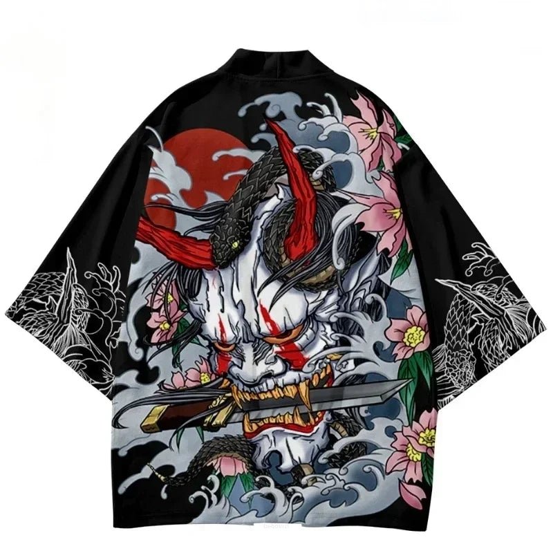 Kimono samouraï traditionnel unisexe - Tresors asiatiques