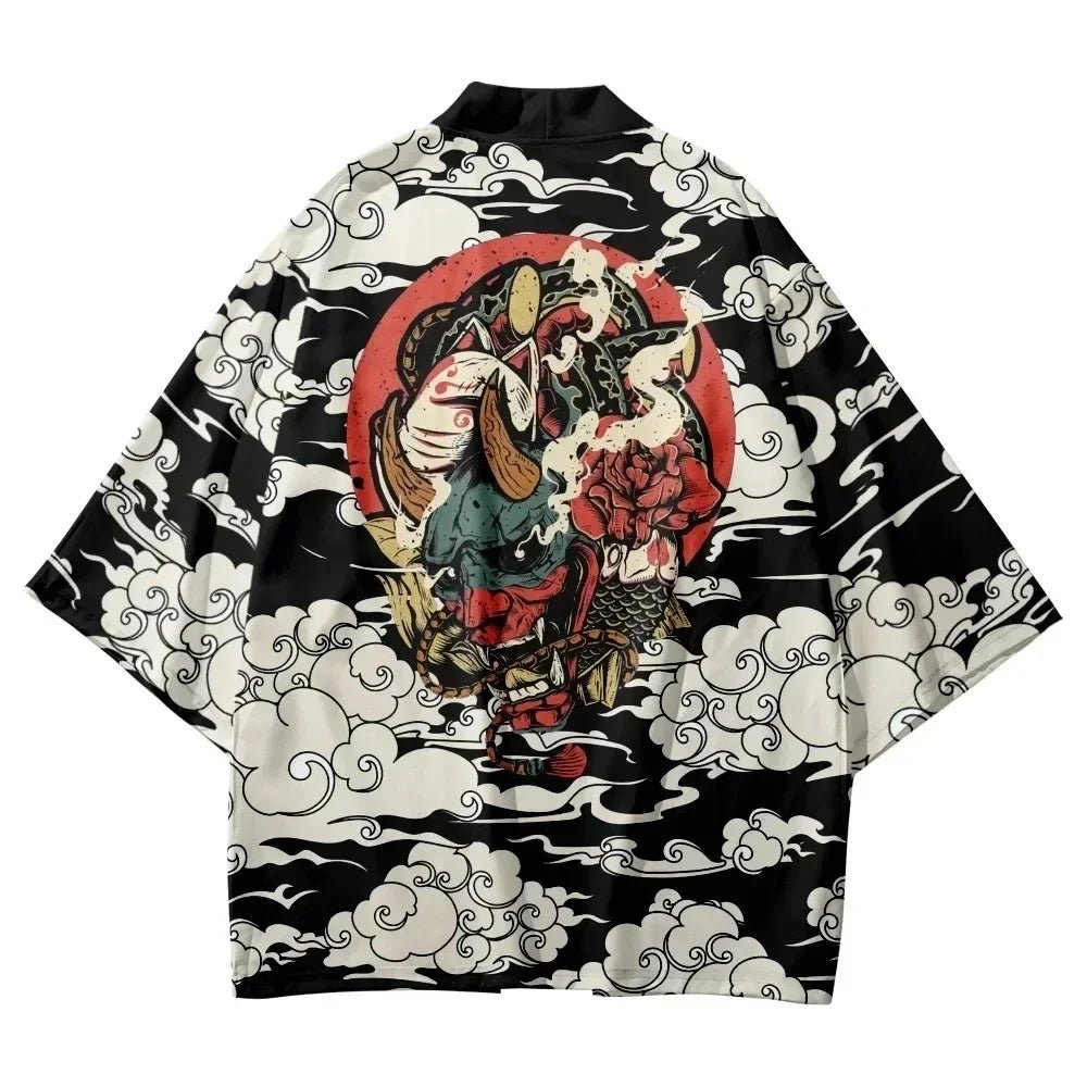 Kimono samouraï traditionnel unisexe - Tresors asiatiques