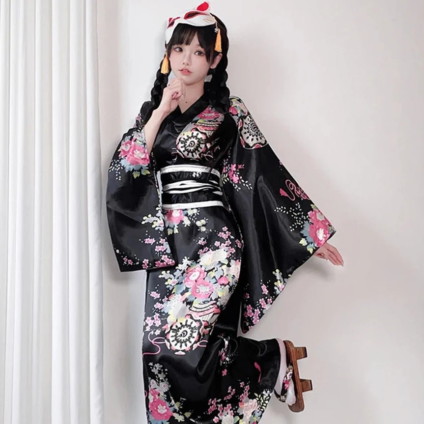 Kimono traditionnel japonais - Tresors asiatiques