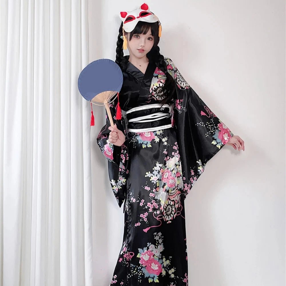 Kimono traditionnel japonais - Tresors asiatiques